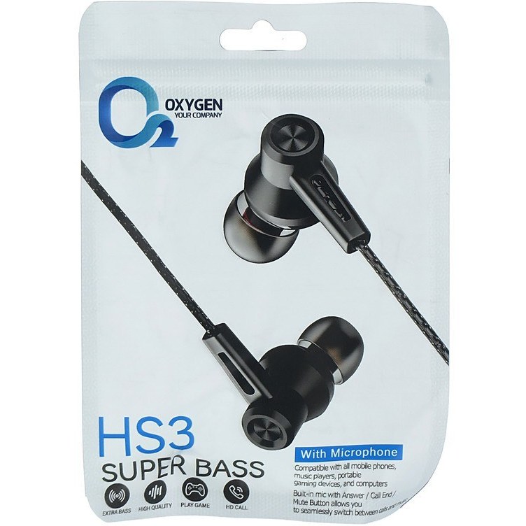 هندزفری سیمی اوکسیژن Oxygen مدل HS3