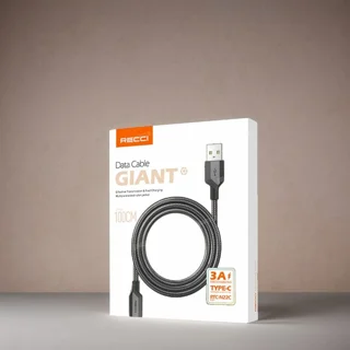 کابل تبدیل USB به microusb رسی مدل RTC-N22M طول 1 متر