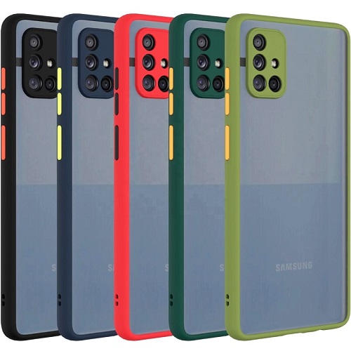 بک کاور پشت مات محافظ لنز دور رنگ NOTE9